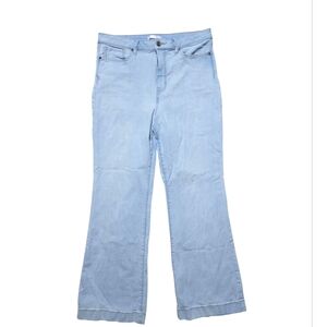 LC Lauren Conrad Light Blue High Rise Flare Jeans Womens 16